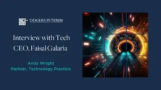 Andy Wright interview with Faisal Galaria, Tech CEO