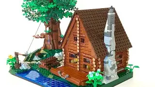 LEGO Ideas project: Log Cabin Vacation Home