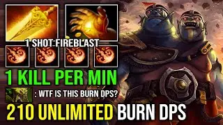 How to Solo Mid Ogre Magi Against Invoker with 210 Radiance Ignite Unlimited Burn DPS Dota 2