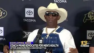 Deion Sanders confirms he&rsquo;s cancer free after bladder removal