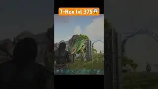 Ark: T-Rex 375!!#1 #ark #fyp #arkpvp #arksurvivalevolved #gaming #gameplay #foryou #arkps5 #funny