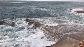 Bora wind beauty & power, Adriatic Sea, November 2017