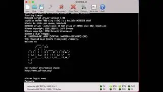 MC68EZ328 DragonOne SBC uClinux bootup