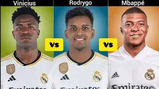 Rodrygo vs Vin&iacute;cius Jr vs Kylian Mbapp&eacute; | Ultimate Speed, Skills & Goals Comparison 🔥