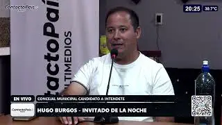 1ERA parte con Hugo Burgos - Candidato a Intendente