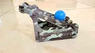 🎯DIY Catapult Hand Shooter | Cool Toy for Kids & Fun Challenge!