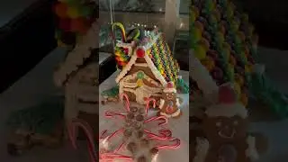 🔴Tasty M&M's Gingerbread House🤤#asmr #subscribe #shorts #viralshorts #jacobandabby #trending