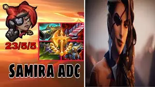 WILDRIFT SAMIRA ADC - BUILD AND RUNES SEASON 17🔥💪