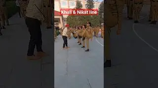 Ncc girls Khuli line & Nikat line chal🇮🇳❤️ #ncc #trending #viral #shortvideo #shorts