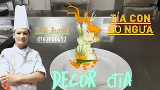 Cách tỉa hoa quả | hướng dẫn tỉa con bọ NGỰA | by BAN TAY VIET carving