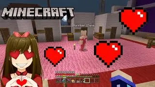 Minecraft survival with viewers - Valentines day Minigames! {Livestream} Part 10