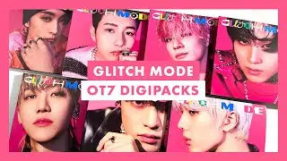 Unboxing ♡ NCT DREAM 엔시티 드림 2nd Album Glitch Mode ♡ OT7 Digipack Version