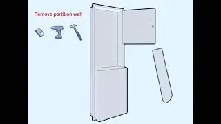 Tork PeakServe Recessed Adapters Lower Mounting Bar Installation Video