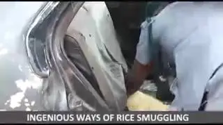 INGENIOUS  WAYS OF RICE SMUGGLING
