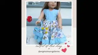 Outfit of the Day | Doll Fashion Trends for #americangirldoll by @angelsdreamgalleries