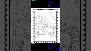 Мобильная раскраска-тизер &laquo;Радостные сердца, мелодии хвалы и приключений&raquo; 8,5 x 11 дюймов 8,65 x 11
