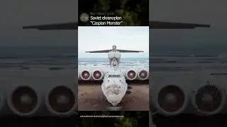 Ekranoplan &ldquo;Lun&rdquo; also known as the &ldquo;Caspian Sea Monster.&rdquo;
