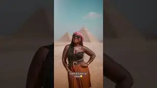 I rode a 🐪 #blacktravel  #egypt #familytravel