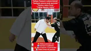 T&eacute;cnicas de escape usando Chin Na e arremesso  #cikobam#kungfu#kravmaga #muaythai#sanda#martialarts