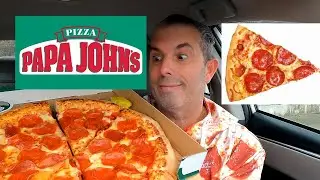 papa johns new cheesy calzone epic stuffed crust pizza food review