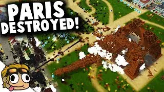 EIFFEL TOWER FALLS, PARIS DESTROYED! | Total Tank Simulator Demo 5 Gameplay
