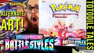ALTERNATE ART Battle Styles Booster Box Opening Pt4 - Pokemon Card Opening (ep145)