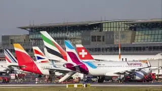 Hamburg Airport 🇩🇪 4K  2022  / Flughafen Hamburg 4K 2022