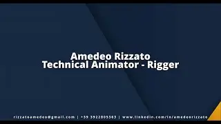 Technical animation, Rigging - Demo Reel 2025