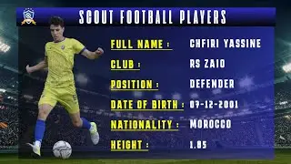 YASSINE CHFIRI 🔵 CENTRE DEFENDER 🔵 RS ZAIO 🔵 BEST OF 2025/26 