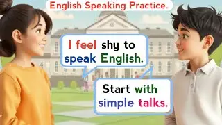 5 Real-Life English Conversations for Beginners | Simple Daily Speaking Practice.