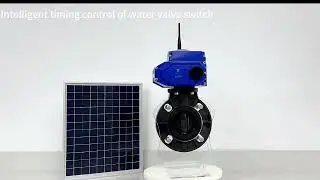 solar irrigation control valve