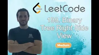 BINARY TREE RIGHT SIDE VIEW (Leetcode) - Code & Whiteboard