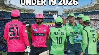 Sydney sixer brilliant win | babar azam 47,steve smith brilliant hundred | Eng beat Pak Under19