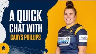 A quick chat | Carys Phillips