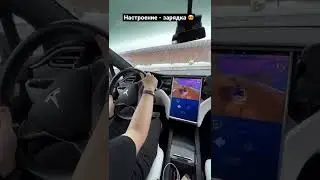 Чем занимается Варпач на зарядке - Tesla Model X #shorts