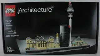 21027 LEGO&reg; Architecture Set Berlin Unboxing 4k by Brickmanuals