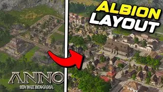 Einfaches Stadt Layout f&uuml;r Albion Guide + Tipps Anno &ndash; 117🏛️