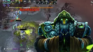 1x RAMPAGE + 2x ULTRA KILL | Earth Spirit Pro Gameplay | Dota 2