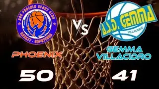 OPEN M  Asd Phoenix vs Gemma Villacidro 50 - 41