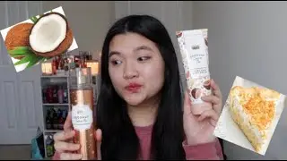 Bath & Body Works Coconut Cream Pie Full Review! Christmas Cookies Coconut Edition?!?!