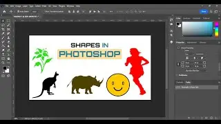Shapes in Photoshop make life easy. Know How to Add more shapes in photoshop in minutes