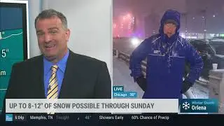 Mike Seidel TWC Winter Storm Orlena Day Chicago 1-30-2021