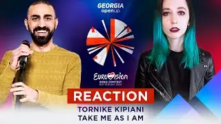 Georgia Eurovision 2020 reaction/ Tornike Kipiani - Take Me As I Am/ Грузия Евровидение 2020 реакция