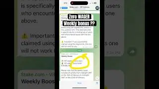 Weekly Bonus After Zero Wager in Stake🥹🤑 #stake #shorts #gambling #bonus