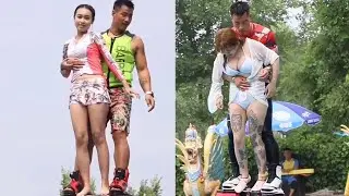 这次我害羞了，这是我见过的最美笑容#水上飞人