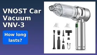 REVIEW (2026): VNOST Car Vacuum VNV-3. Features.