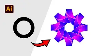 3D Logo Design in adobe illustrator | Step by Step Tutorial | 2025