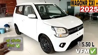 Maruti WagonR ZXI + 🚀 | 2026 | Top Model | Value For Money ✅ | Mileage Features Review & Details 