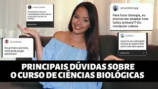 RESPONDENDO DÚVIDAS SOBRE O CURSO DE BIOLOGIA - Milena Rezende