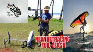 New Model Retracting Foil Leash- product release video
